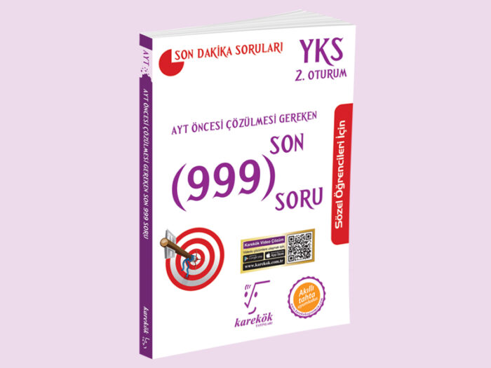 Karekök AYT ÖNCESİ ÇÖZ.GER.SON 999 SORU (SÖZEL ÖĞR.İÇİN)